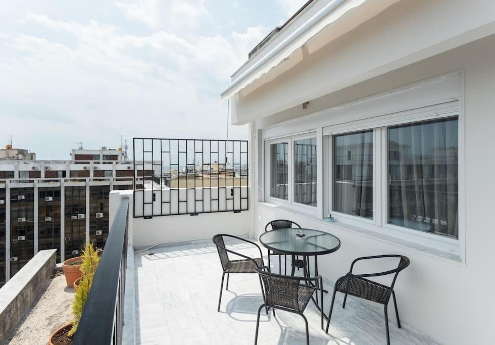 Penthouse Suite In The City Center 塞萨洛尼基 外观 照片