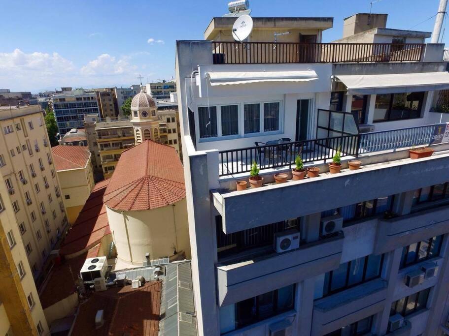 Penthouse Suite In The City Center 塞萨洛尼基 外观 照片